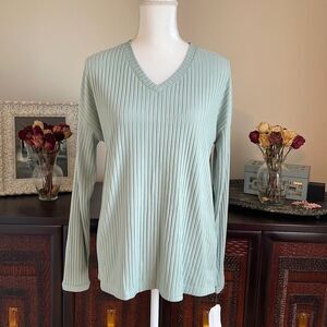 Wonderly intimates Aqua Wisperluxe sleep shirt,‎ size Medium